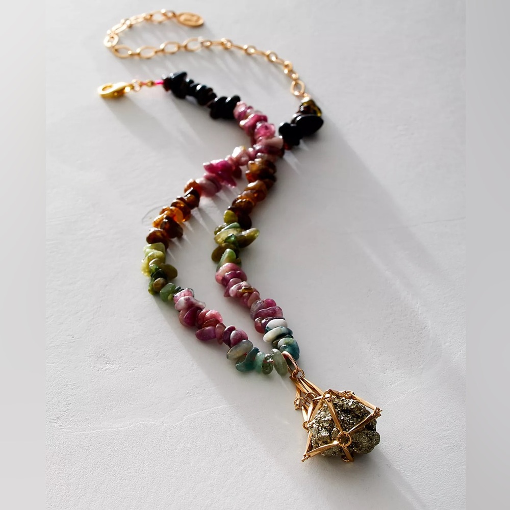 NWT Ariana Ost Amara Pendant Necklace by Free People